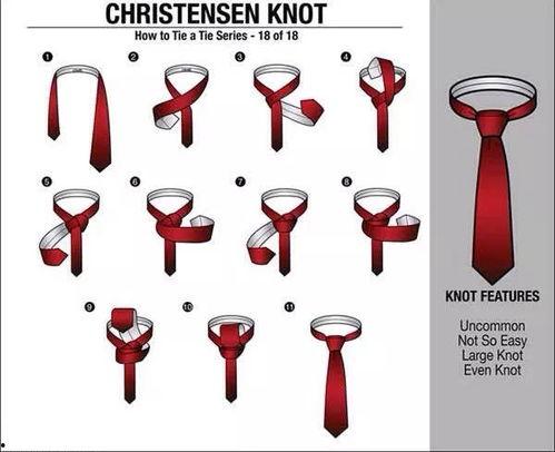 领带的打法图解视频,轻松掌握多种优雅系法